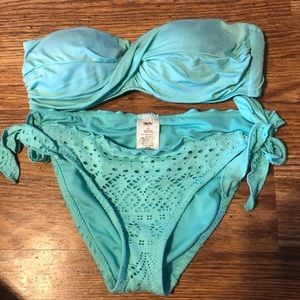 Mint green bikini from target